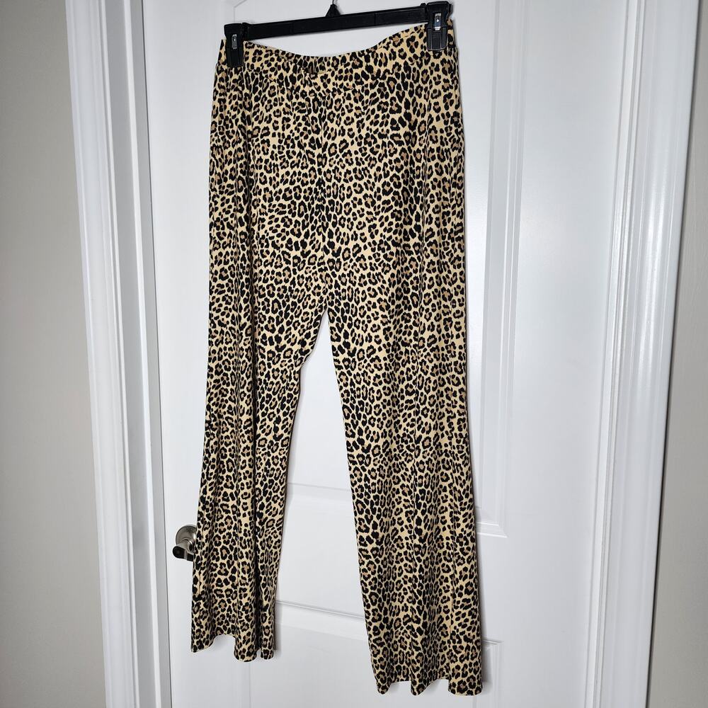 Medium | Jude Connally | EUC | Pull on Leopard Pants